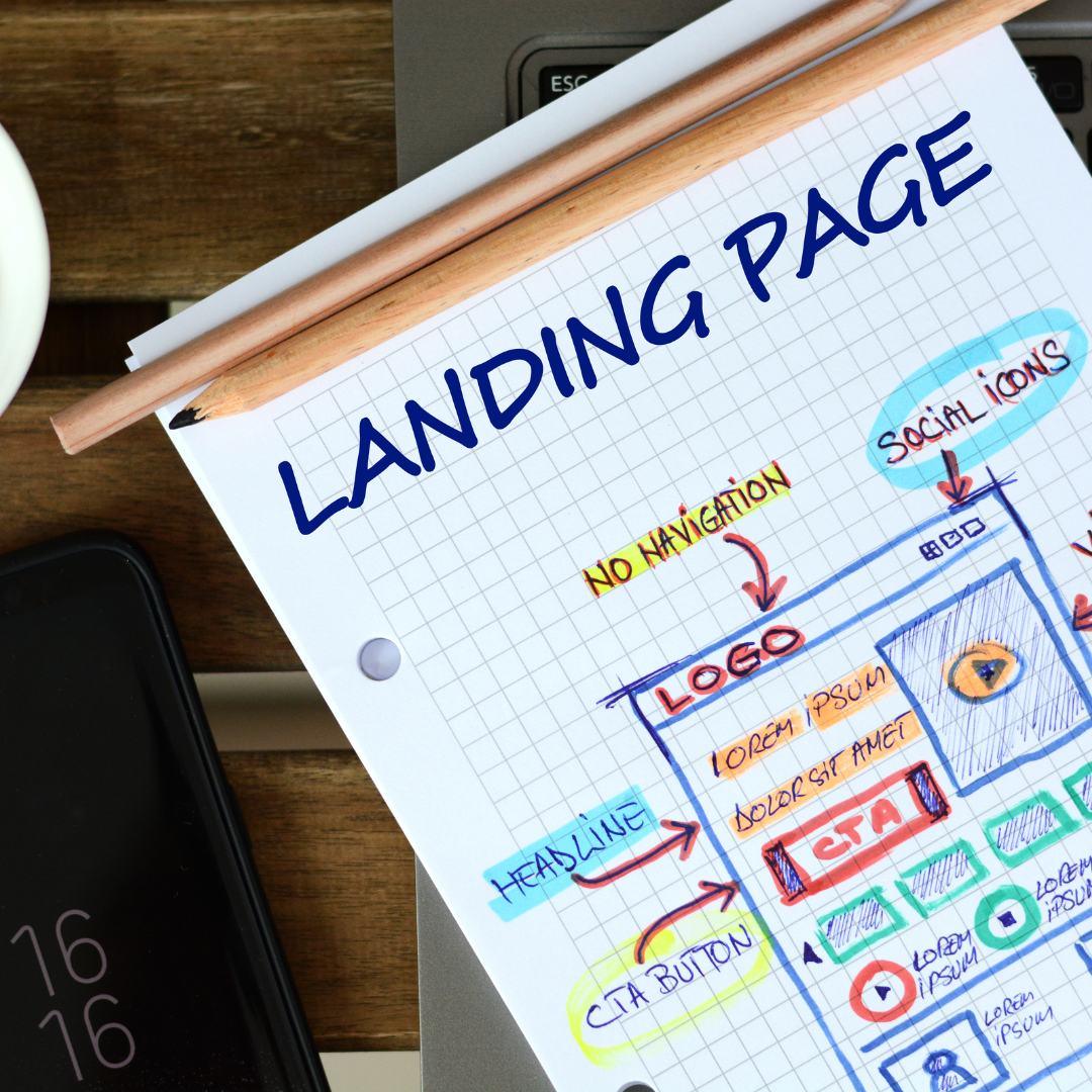 landing page